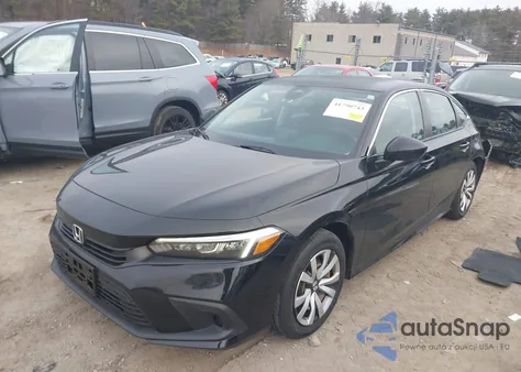 2022 Honda Civic Lx из США, поврежденный, VIN 2HGFE2F2XNH573430